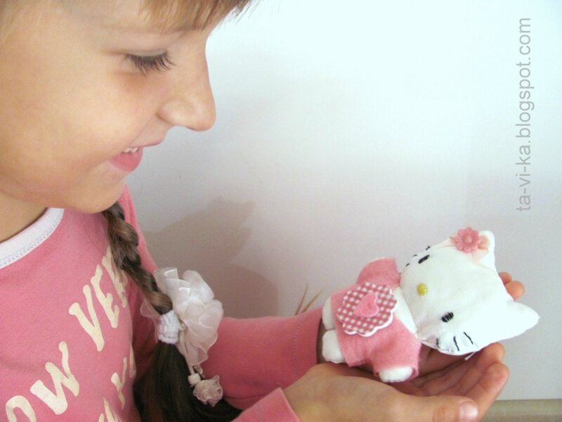 игрушка своими руками Hello Kitty