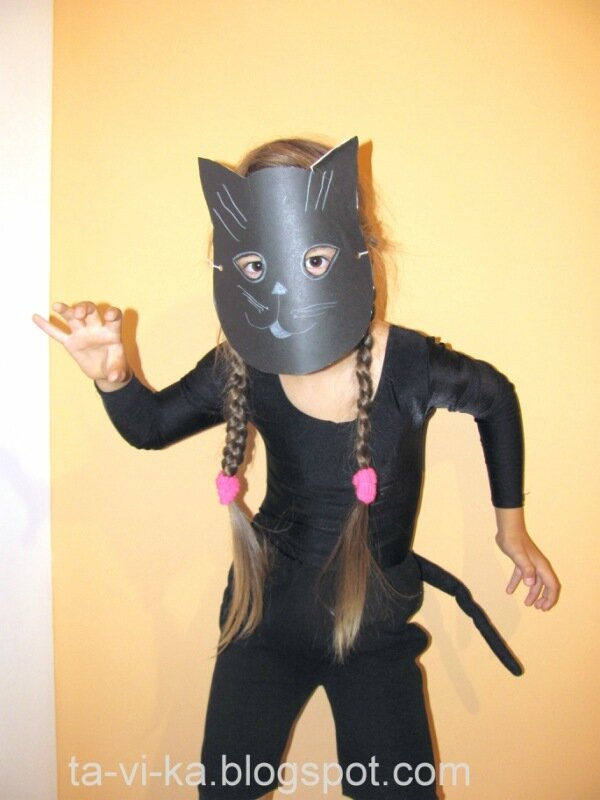 костюм черной кошки