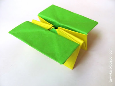 оригами-коробочка