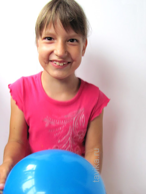 шарик с гайкой - эксперимент для детей