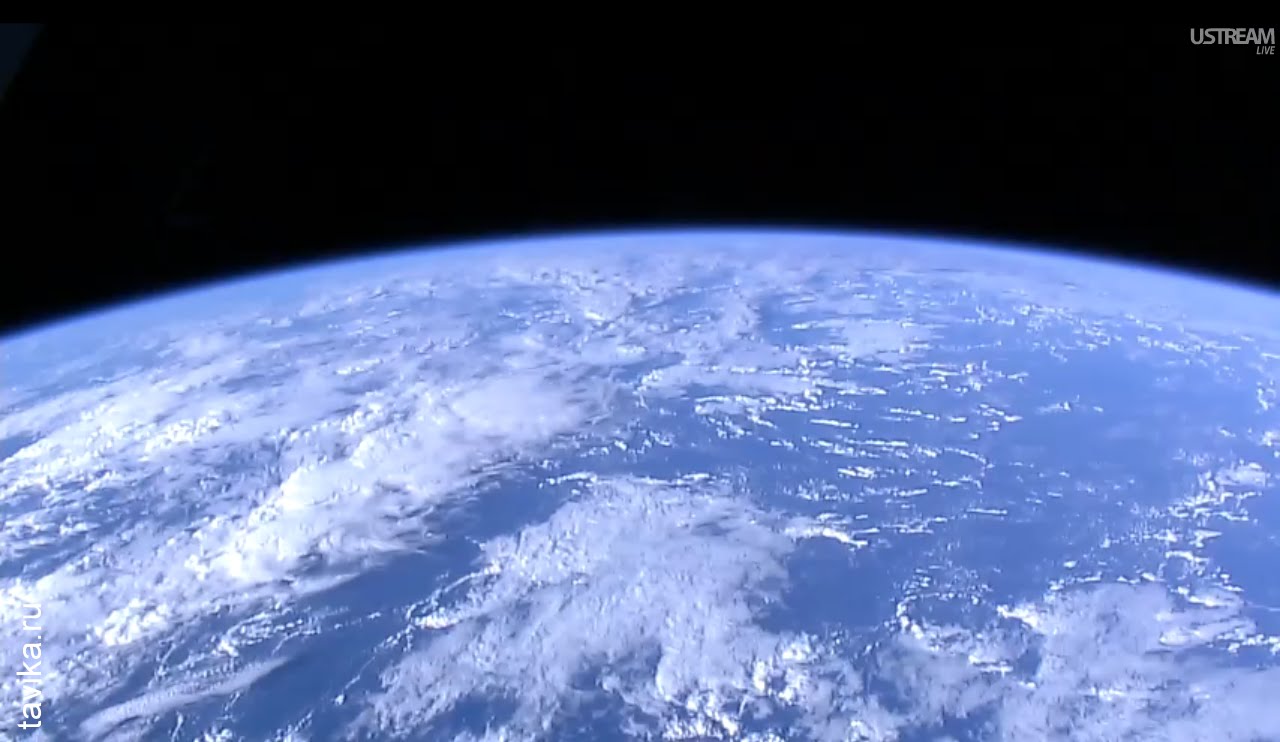 Вид на Землю с МКС