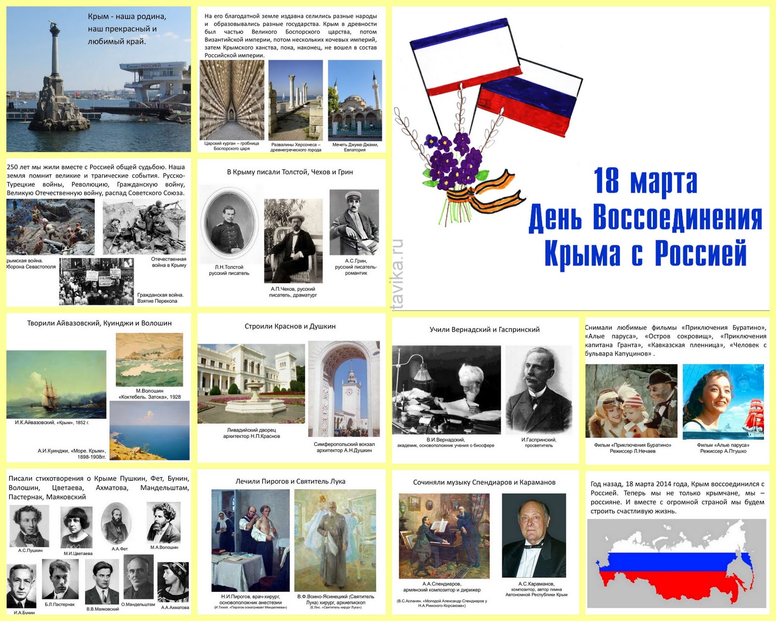 Презентация "День воссоединения Крыма с Россией"