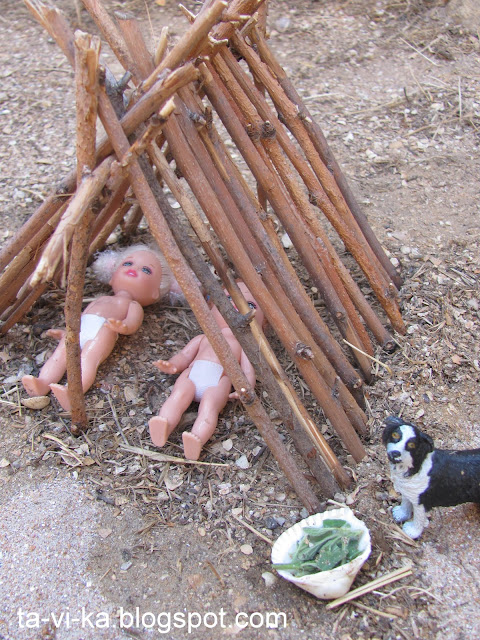 домик для куколок land-art