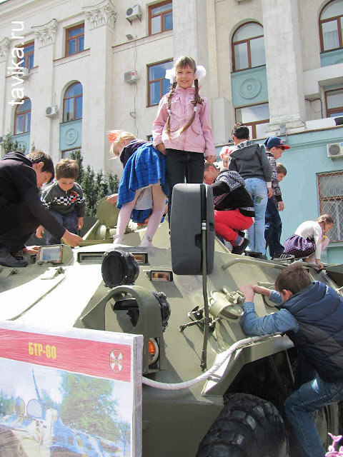 Парад Победы 9 мая в Симферополе