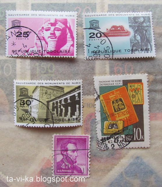 марки Тоголез Эстонии США