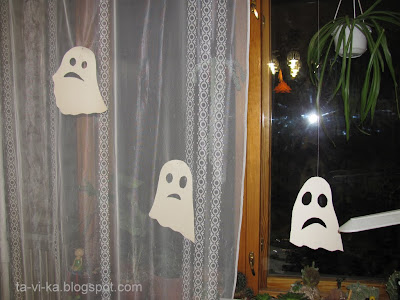 украшение комнаты на Halloween