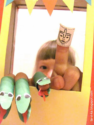 домашний кукольный театр своими руками puppet theatre craft